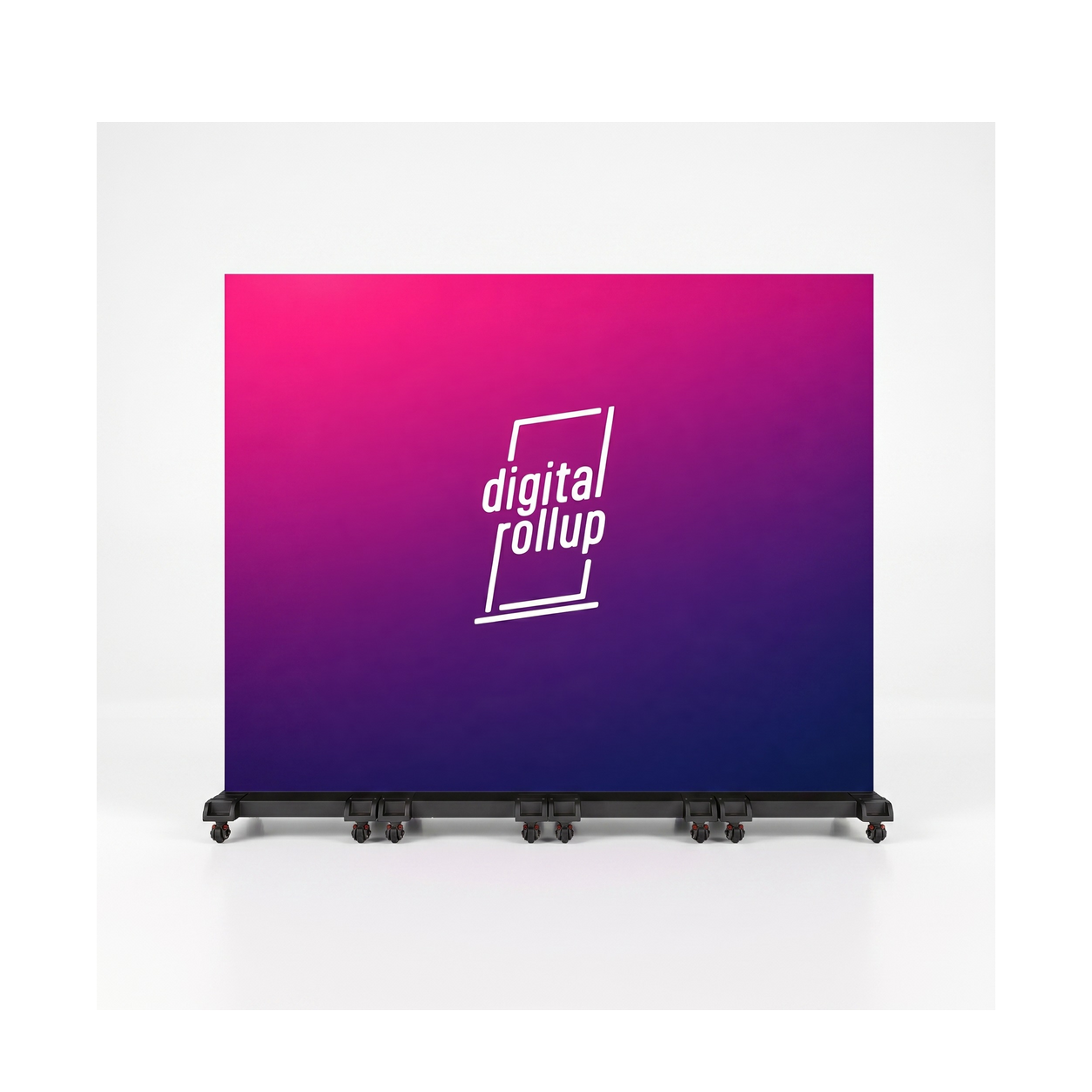 Digital Rollup Flex – Originalproportion auf quadratischer Fläche