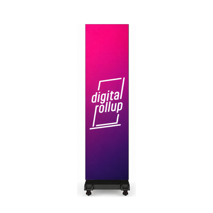 Digital Rollup Single – quadratisches Produktfoto in einheitlichem Maßstab