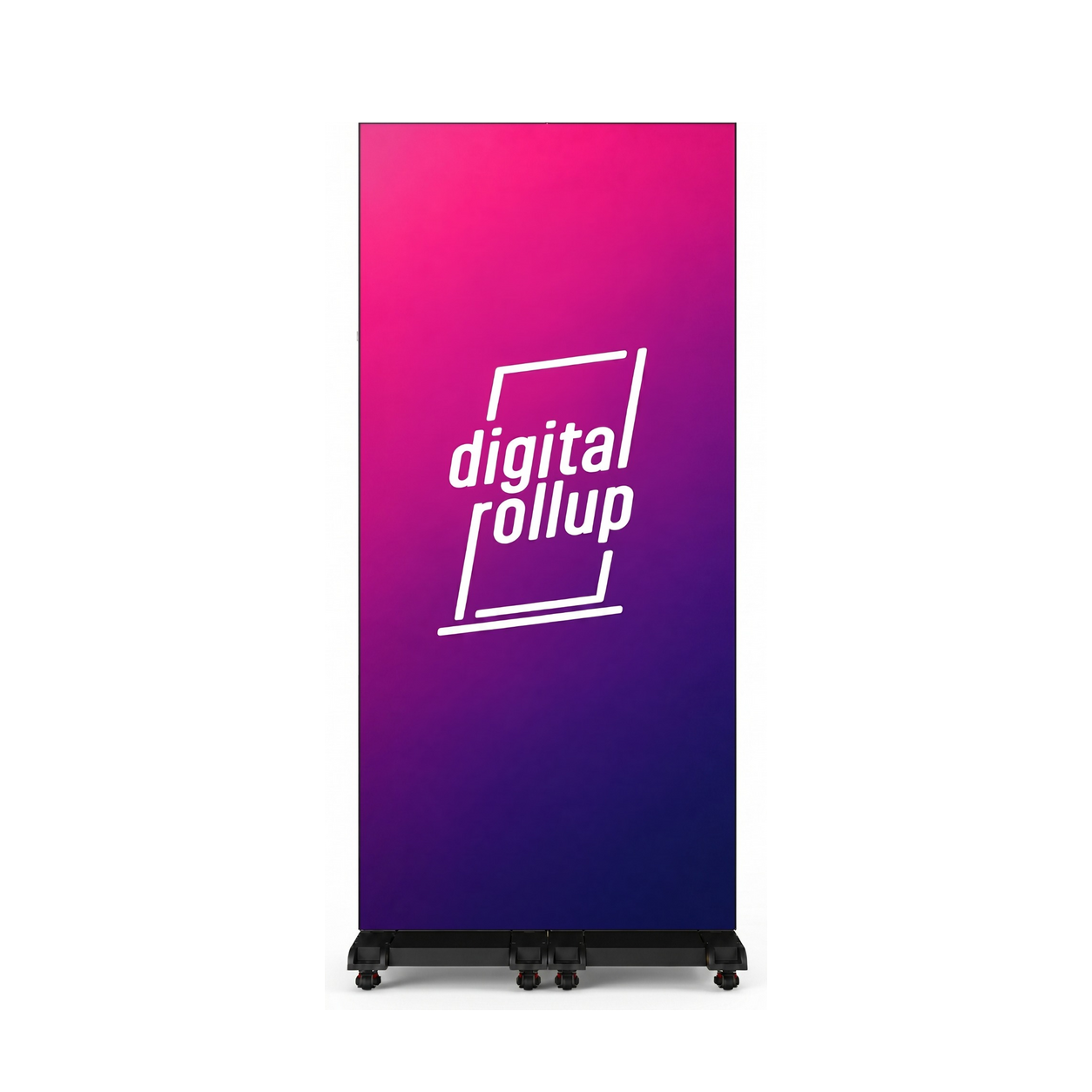 Digital Rollup Twin – Originalproportion auf quadratischer Fläche